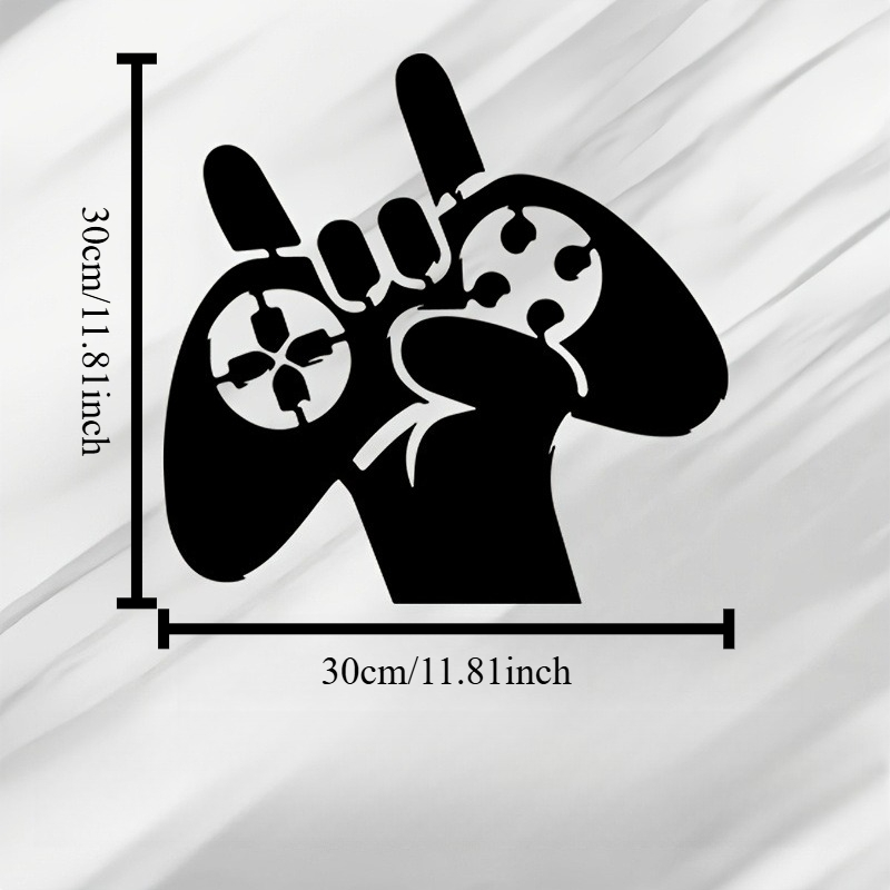 Retro Gaming Hand Metal Wall A - Retro Gaming Decor ulasan dan harga