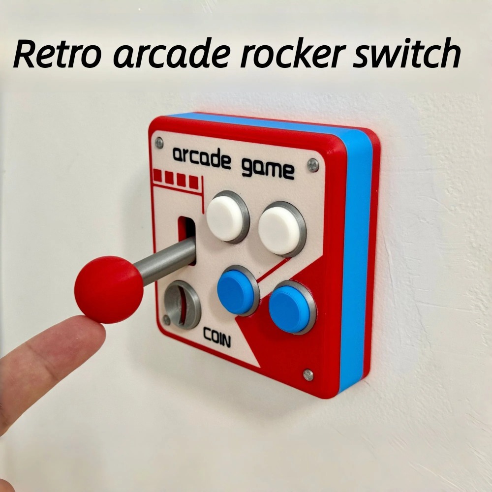 Retro Arcade Joystick Switch P - Retro Gaming Decor ulasan dan harga