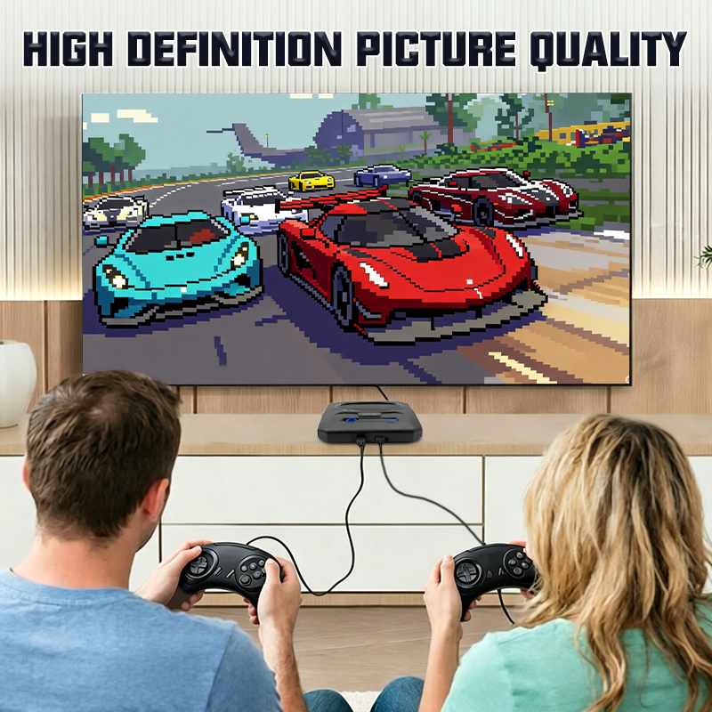 16Bit Retro Game Console 4K HD - Retro Gaming Device ulasan dan harga