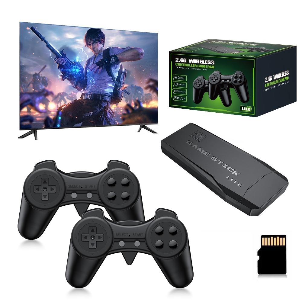 Portable 4K Retro Game Stick C - Retro Gaming Emulator ulasan dan harga