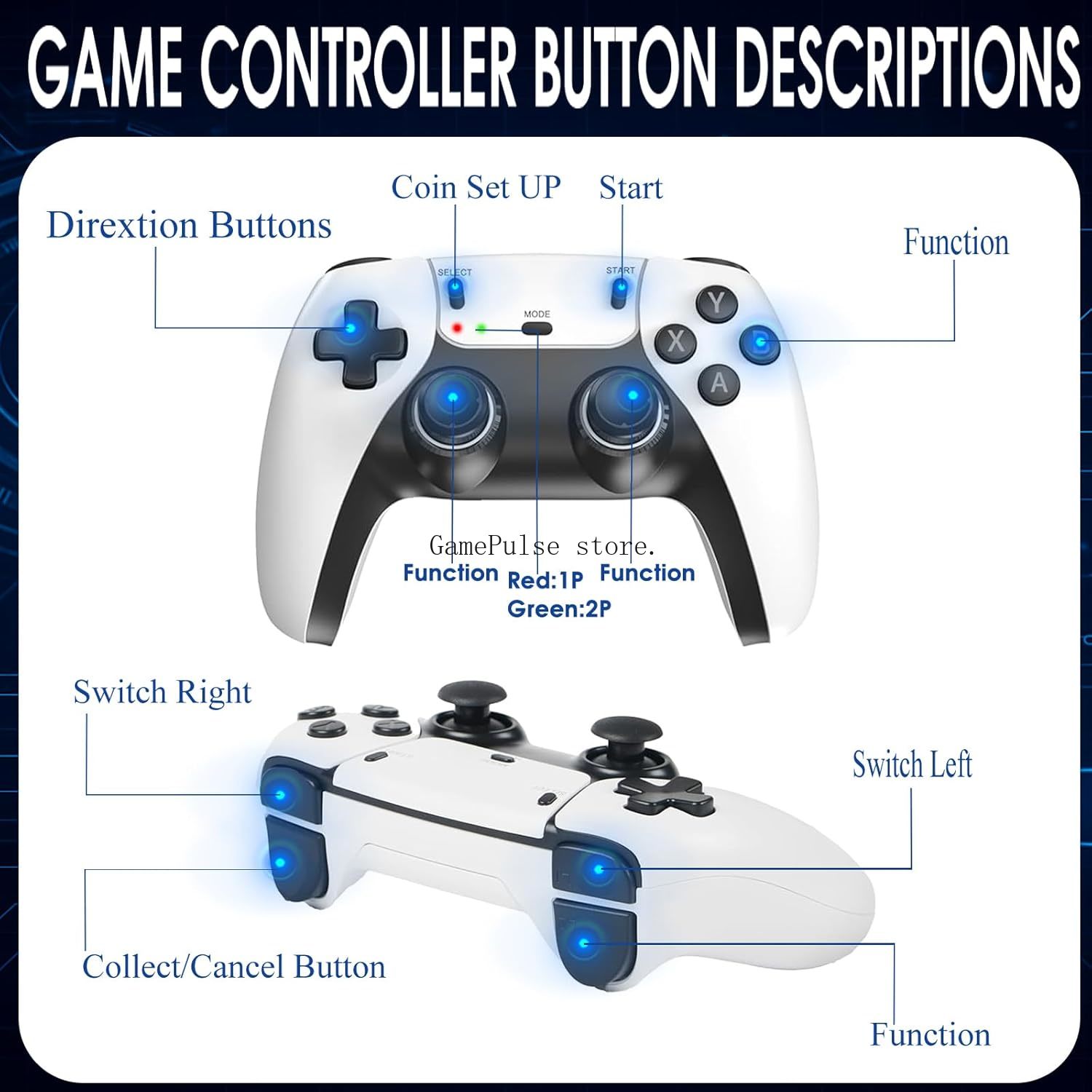 GamePulse 2026 New Retro Gamin - Retro Gaming Emulator ulasan dan harga