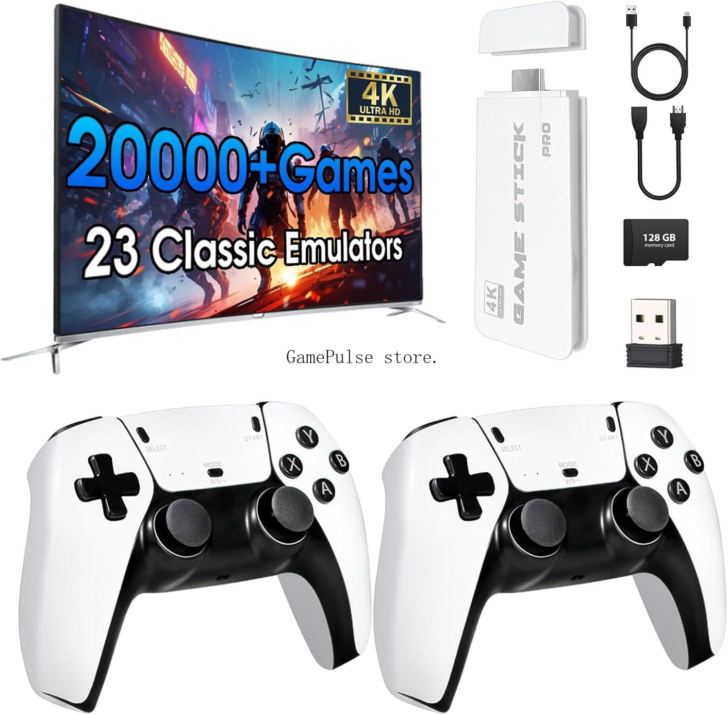 GamePulse 2026 New Retro Gamin - Retro Gaming Emulator ulasan dan harga