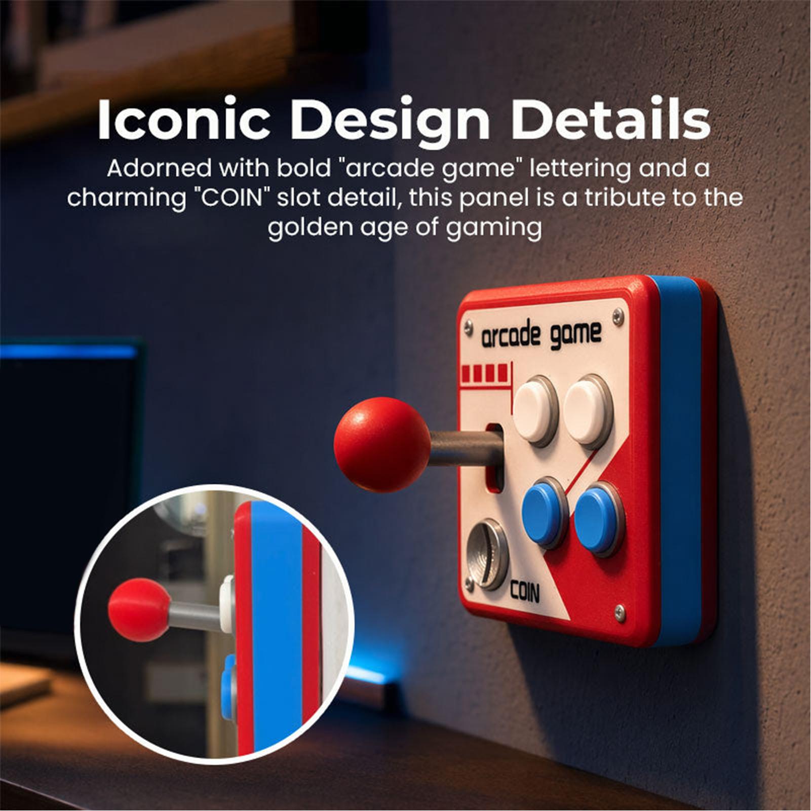 Creative Retro Arcade Game Lig - Retro Gaming Decor ulasan dan harga