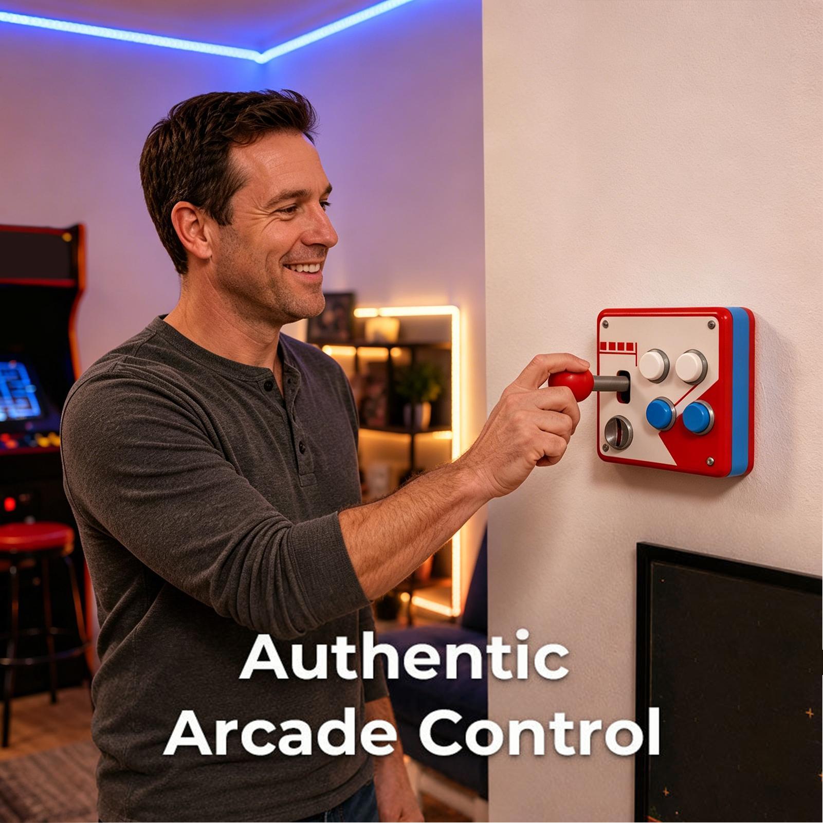 Creative Retro Arcade Game Lig - Retro Gaming Decor ulasan dan harga