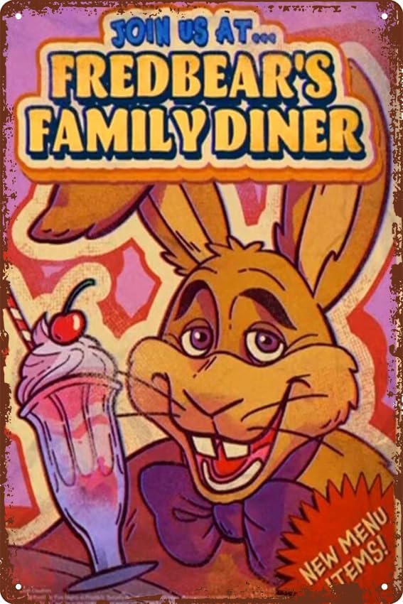 fnaf-fredbears family diner pi - Retro Gaming Decor ulasan dan harga