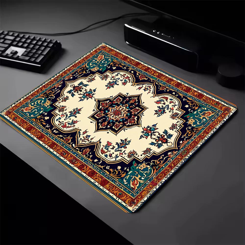 Retro Persian rug Mouse Pad Ne - Retro Gaming Keyboard And Mouse ulasan dan harga