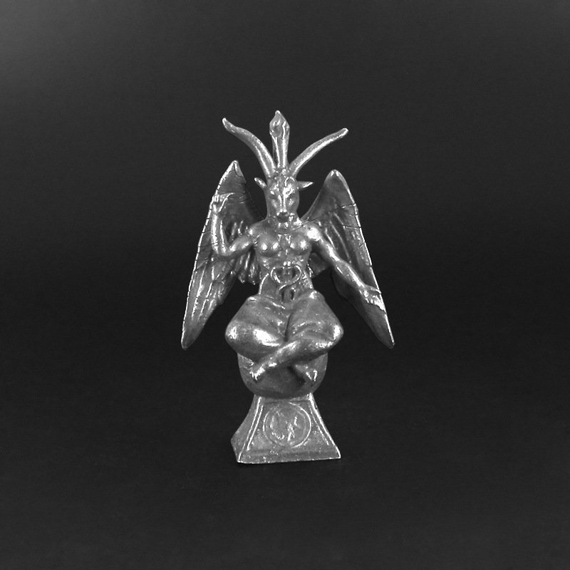 Retro Goat Statue Copper Mini  - Retro Gaming Decor ulasan dan harga