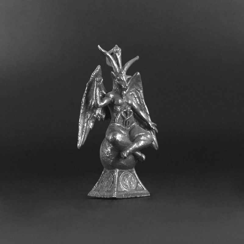 Retro Goat Statue Copper Mini  - Retro Gaming Decor ulasan dan harga