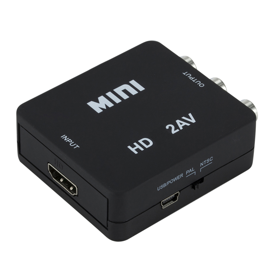 HDMI-compatible to AV RCA Adap - Composite Rca Cable ulasan dan harga